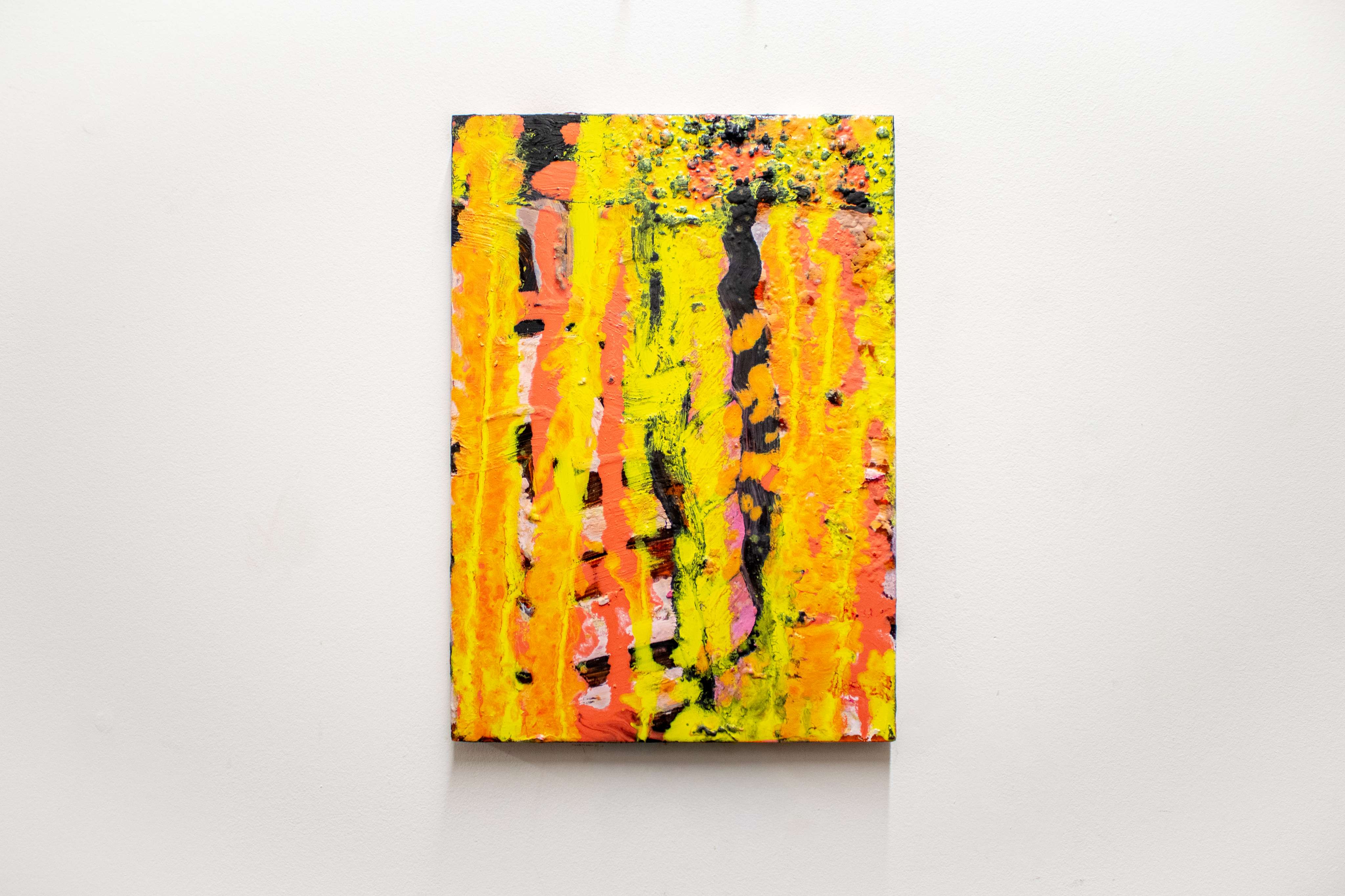 Abstract painting by Ellie Sargant